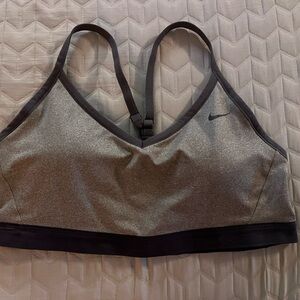 Nike Women's Charcoal Sports Bra